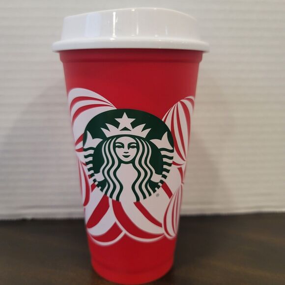New Starbucks Christmas 2024 RED CUP DAY 16oz Holiday Reusable Hot/Cold Coffee - Picture 1 of 4
